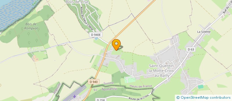 localisation de l'entreprise MADAME FLORENCE PELLETIER  SAINT-QUENTIN-LA-MOTTE-CROIX-AU-BAILLY