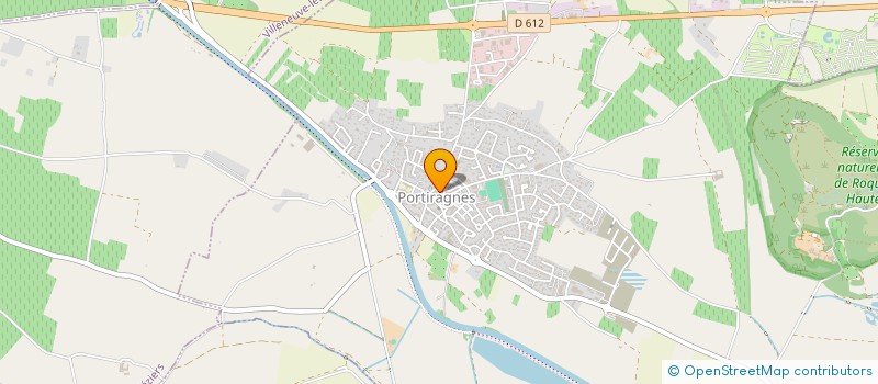 localisation de l'entreprise MADAME FLORENCE PEREZ à VILLENEUVE-LES-BEZIERS
