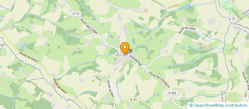 localisation de l'entreprise MADAME FLORENCE PERISSINOTTO  LATRAPE