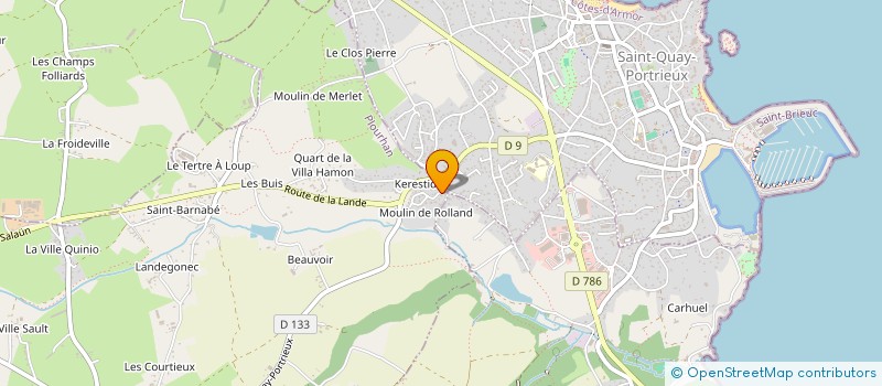 localisation de l'entreprise MADAME FLORENCE PERRIN  PLOURHAN