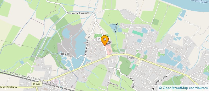 localisation de l'entreprise MADAME FLORENCE PERRODEAU  IZON