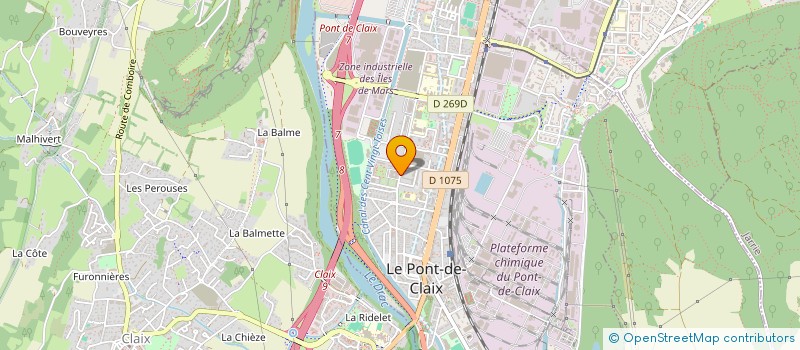 localisation de l'entreprise MADAME FLORENCE PERROUDON  ENTRELACS