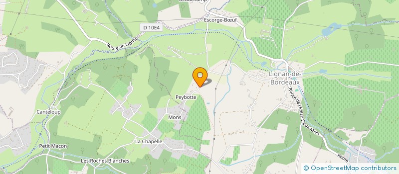localisation de l'entreprise MADAME FLORENCE PERUSIN  LIGNAN-DE-BORDEAUX