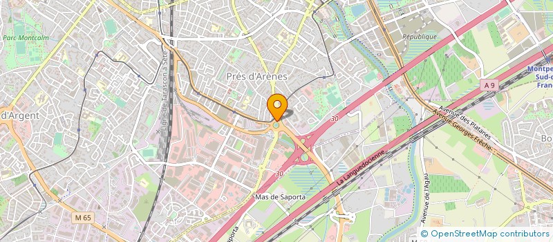 localisation de l'entreprise MADAME FLORENCE PEYTAVY à MONTPELLIER