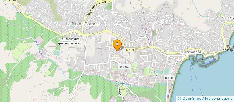 localisation de l'entreprise MADAME FLORENCE PHALIPPON à BORMES-LES-MIMOSAS