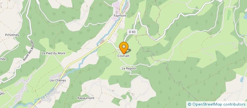 localisation de l'entreprise MADAME FLORENCE PHELIPPOT  LE VAL-D'AJOL