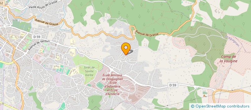 localisation de l'entreprise MADAME FLORENCE PHILIP  DRAGUIGNAN