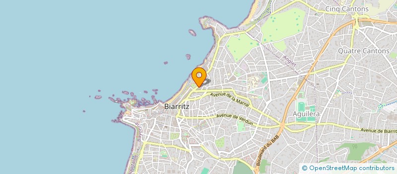 localisation de l'entreprise MADAME FLORENCE PHILIPPE à BIARRITZ
