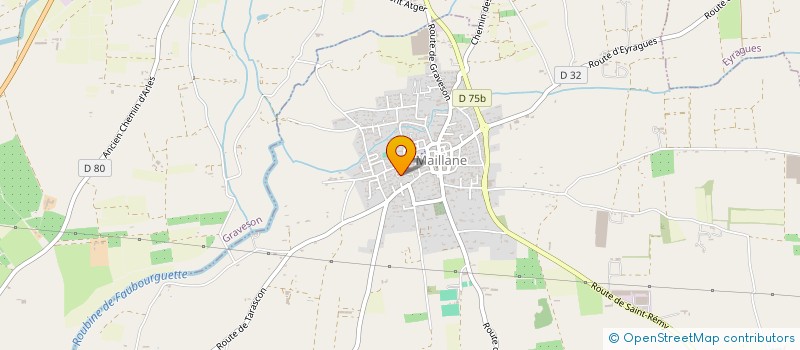 localisation de l'entreprise MADAME FLORENCE PICHON  MAILLANE