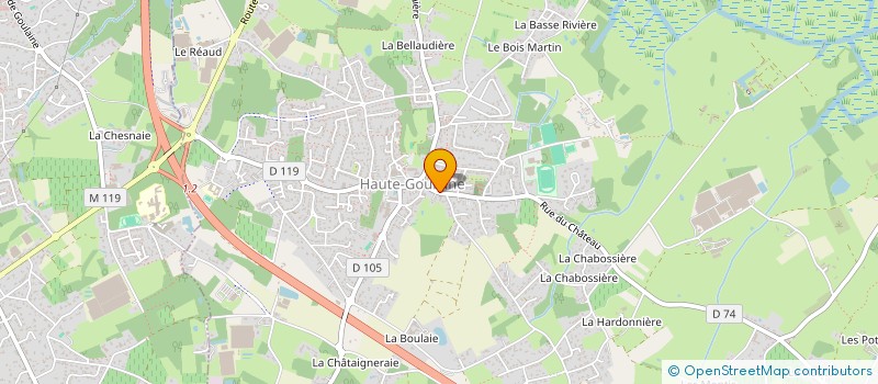 localisation de l'entreprise MADAME FLORENCE PINEL  HAUTE-GOULAINE