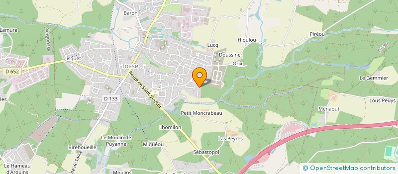 localisation de l'entreprise MADAME FLORENCE PINGLAUT  SAUBION