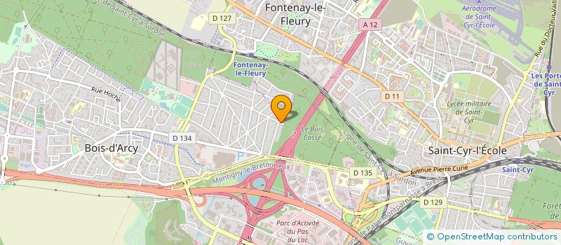 localisation de l'entreprise MADAME FLORENCE PINON  BOIS-D'ARCY