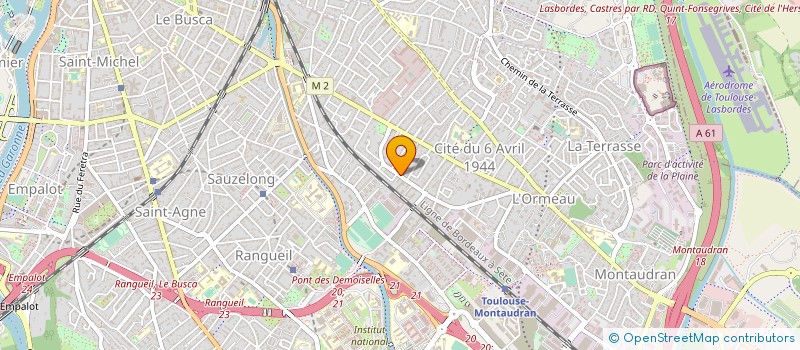 localisation de l'entreprise MADAME FLORENCE PIQUEMAL à TOULOUSE