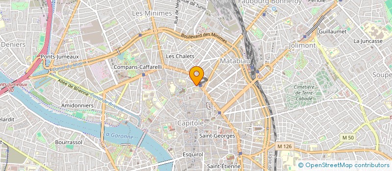 localisation de l'entreprise MADAME FLORENCE PIRIS  TOULOUSE