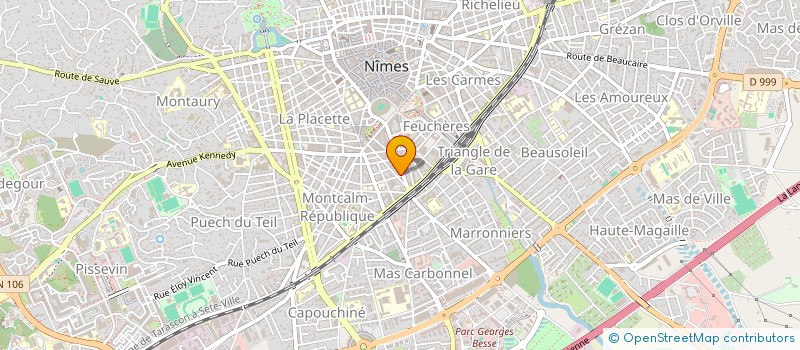 localisation de l'entreprise MADAME FLORENCE PLANTIER  NIMES