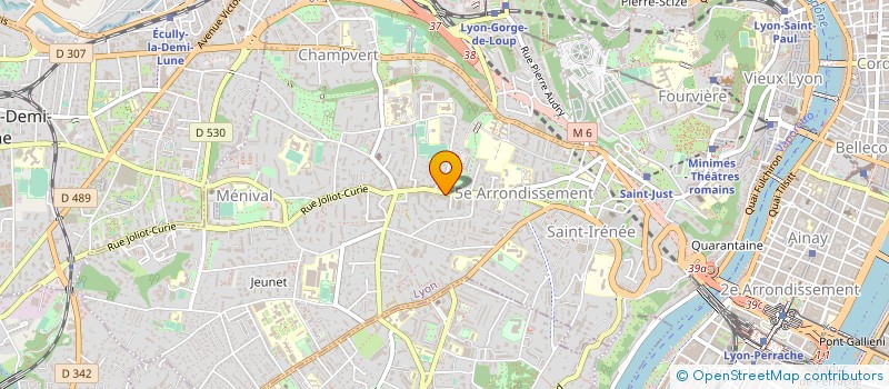 localisation de l'entreprise MADAME FLORENCE PLASSARD à LYON