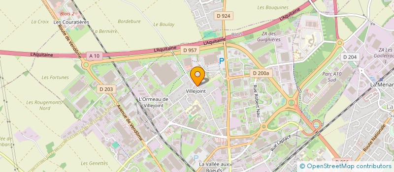 localisation de l'entreprise MADAME FLORENCE PLUCHE  BLOIS