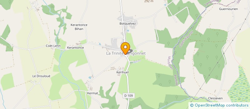localisation de l'entreprise MADAME FLORENCE POCHAT à LANGONNET