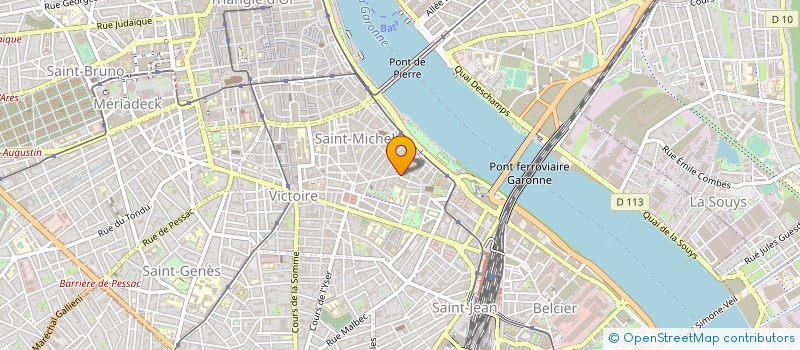 localisation de l'entreprise MADAME FLORENCE POIDEVIN  BORDEAUX