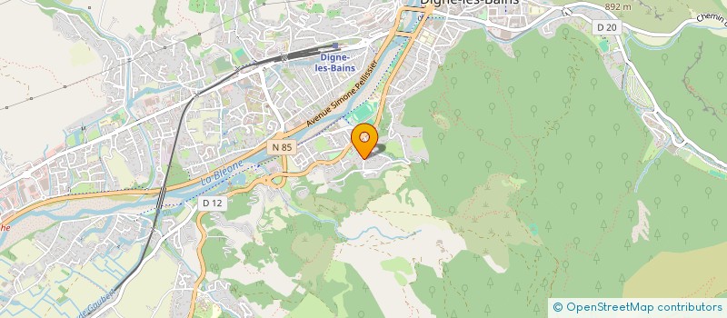 localisation de l'entreprise MADAME FLORENCE POILROUX à DIGNE-LES-BAINS