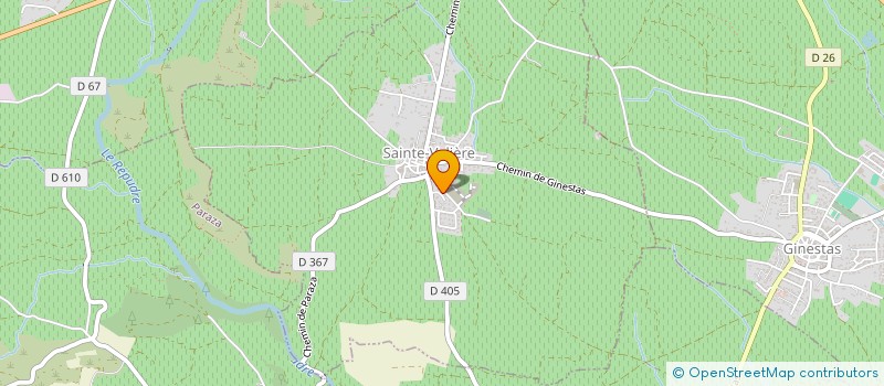 localisation de l'entreprise MADAME FLORENCE POIREY  SAINTE-VALIERE