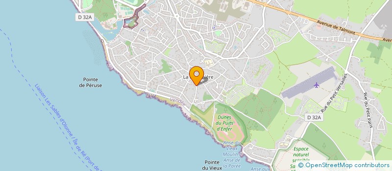 localisation de l'entreprise MADAME FLORENCE POIRIER à LES SABLES D'OLONNE