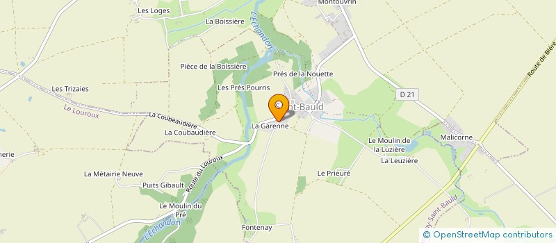 localisation de l'entreprise MADAME FLORENCE POIX  TAUXIGNY-SAINT-BAULD