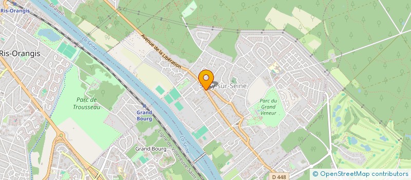 localisation de l'entreprise MADAME FLORENCE PONCET à SOISY-SUR-SEINE