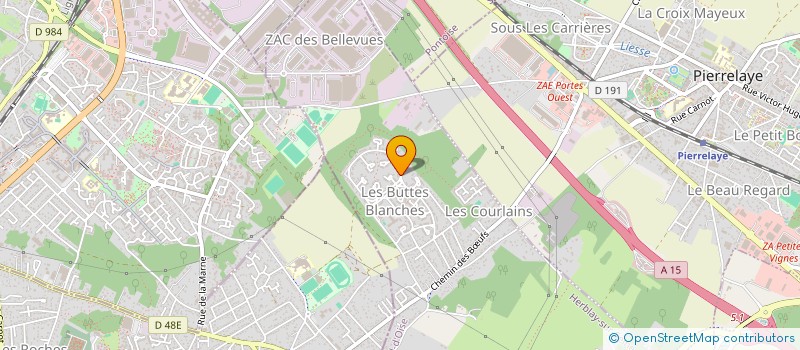 localisation de l'entreprise MADAME FLORENCE PORET  HERBLAY-SUR-SEINE