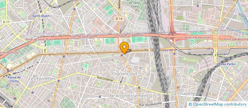 localisation de l'entreprise MADAME FLORENCE PORTESEIL  PARIS