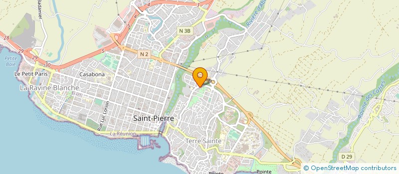 localisation de l'entreprise MADAME FLORENCE POTHIN à SAINT-PIERRE