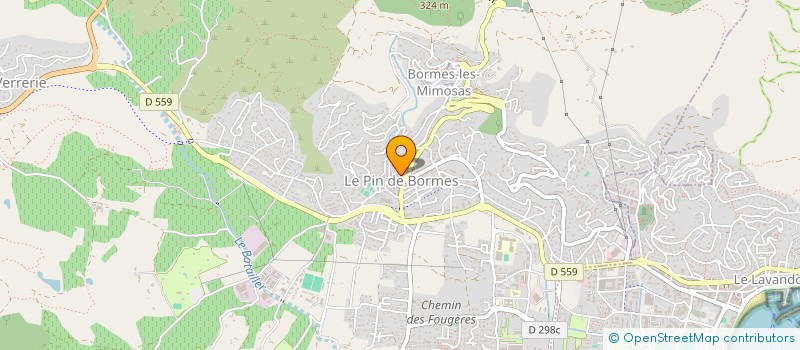 localisation de l'entreprise MADAME FLORENCE POUSSARDIN à BORMES-LES-MIMOSAS