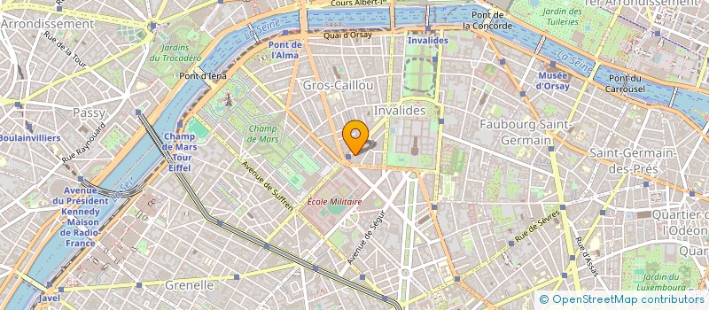 localisation de l'entreprise MADAME FLORENCE PRUNIERES  PARIS