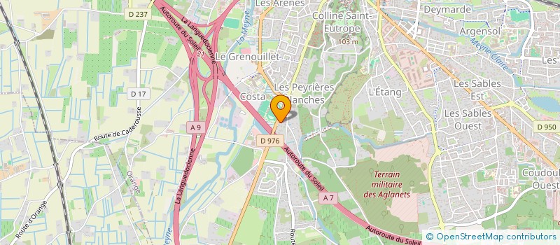 localisation de l'entreprise MADAME FLORENCE PUJOL  ORANGE