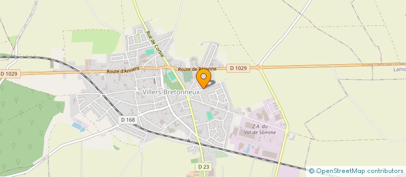 localisation de l'entreprise MADAME FLORENCE QUESNEL à VILLERS-BRETONNEUX