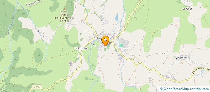 localisation de l'entreprise MADAME FLORENCE QUEUDRAY  NASBINALS