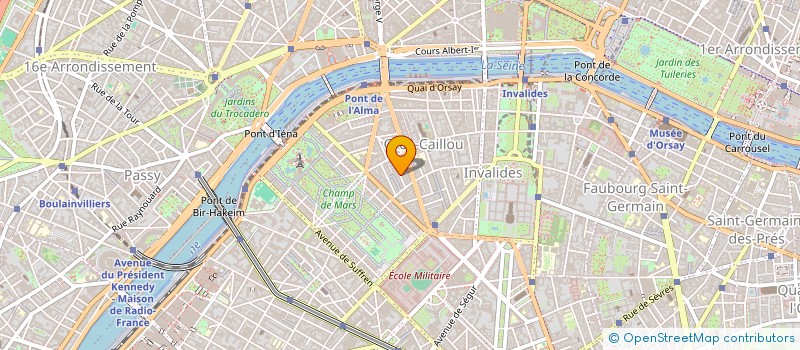 localisation de l'entreprise MADAME FLORENCE QUICRAY  PARIS