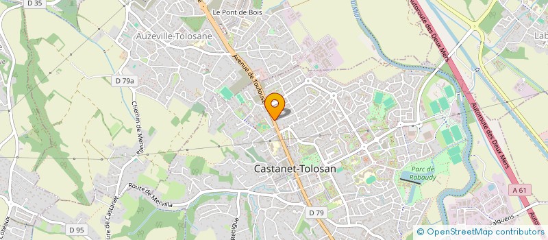 localisation de l'entreprise MADAME FLORENCE QUILLET à CASTANET-TOLOSAN
