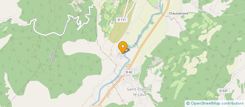 localisation de l'entreprise MADAME FLORENCE RAIO  SAINT-ETIENNE-LE-LAUS