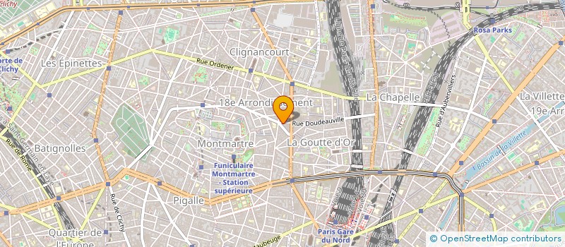 localisation de l'entreprise MADAME FLORENCE RAMPIN-MARTINOVIC  PARIS