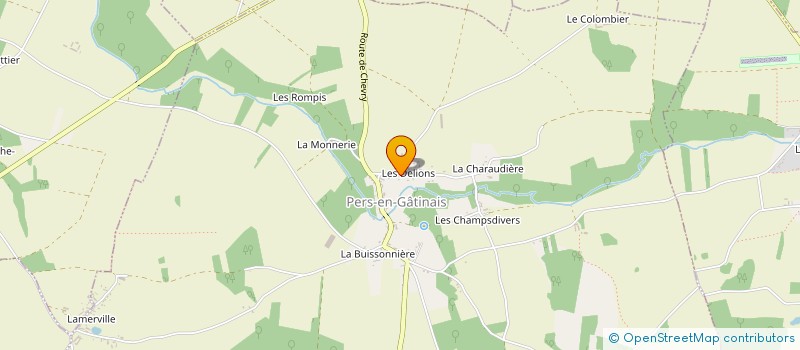 localisation de l'entreprise MADAME FLORENCE RAVANNE à PERS-EN-GATINAIS