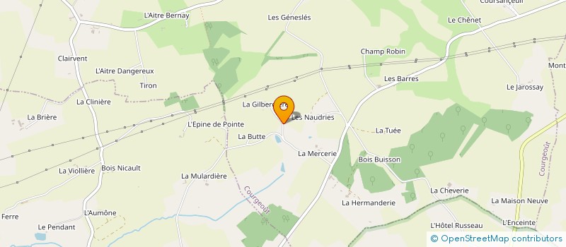 localisation de l'entreprise MADAME FLORENCE RAYMOND à LA MESNIERE
