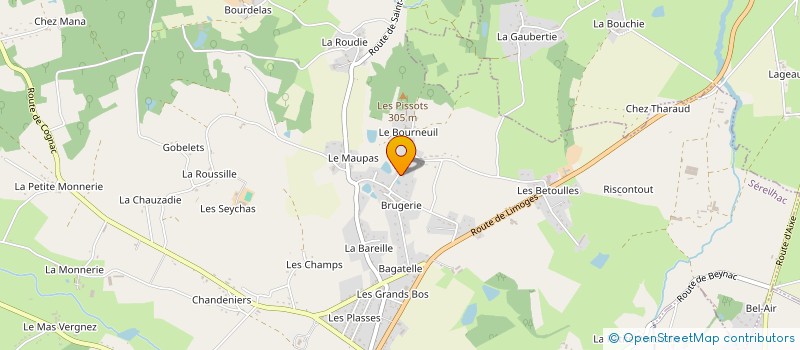 localisation de l'entreprise MADAME FLORENCE RAYMONDEAU à SEREILHAC