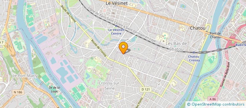 localisation de l'entreprise MADAME FLORENCE RAYNAUD à CROISSY-SUR-SEINE