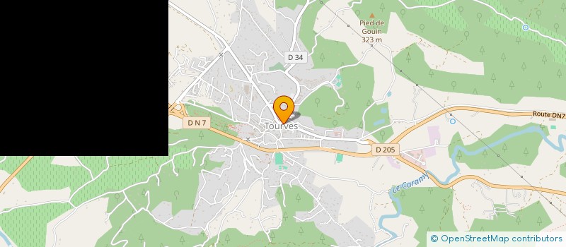 localisation de l'entreprise MADAME FLORENCE REGIS  TOURVES