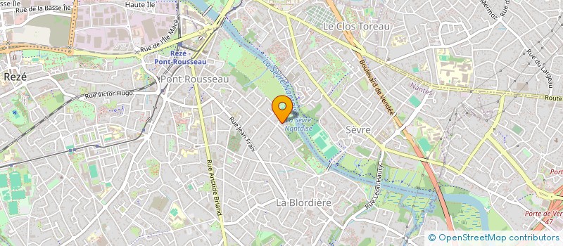 localisation de l'entreprise MADAME FLORENCE REMOUE  REZE