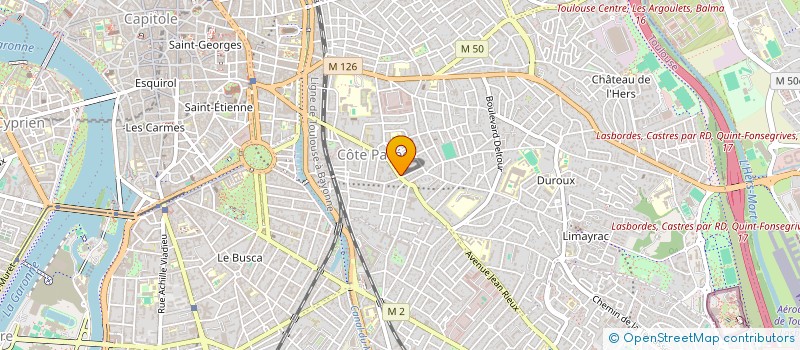 localisation de l'entreprise MADAME FLORENCE RENARD à TOULOUSE