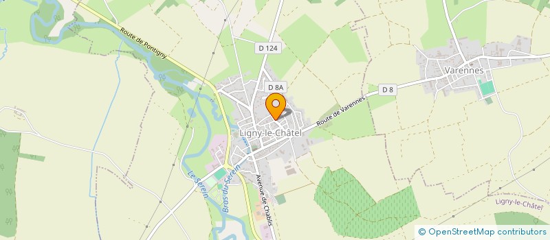 localisation de l'entreprise MADAME FLORENCE REVAUX  LIGNY-LE-CHATEL