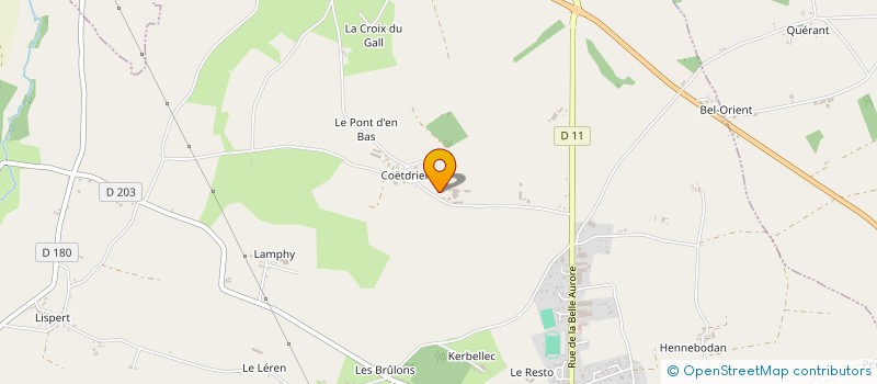 localisation de l'entreprise MADAME FLORENCE RIBEIRO  REGUINY