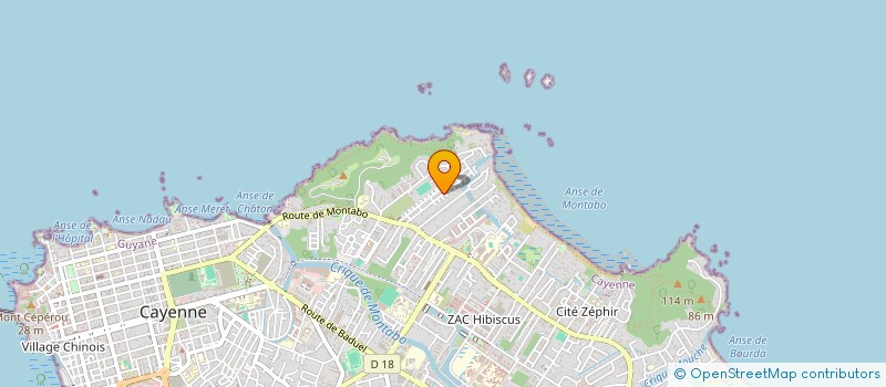 localisation de l'entreprise MADAME FLORENCE RIBERY  CAYENNE